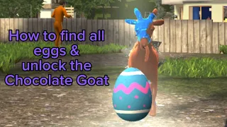 The Goat Simulator: Pocket Edition Egg Hunt (April 3rd-9th)