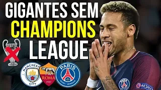 5 GRANDES TIMES que NUNCA GANHARAM a CHAMPIONS