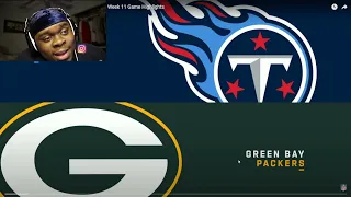 JuJuReacts to Tennessee Titans vs. Green Bay Packers | 2022 Week 11 Game Highlights