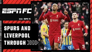 ‘This was VERY uncomfortable!’ Stevie Nicol reviews Tottenham and Liverpool’s FA Cup wins | ESPN FC