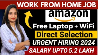 Amazon Recruitment 2024|Amazon Work From Home Jobs March|No Fee |Amazon Vacancy 2024|Amazon 2024