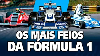 Carros feios da F1 - projetos esquisitos, carros bisonhos. Eles são lembrados pelas razões erradas.