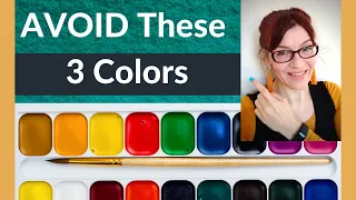 How to Mix Watercolors (AVOID these 3 colors!)