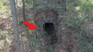 Man Freaks Out When He Enters An Hidden Doorway Inside His Property