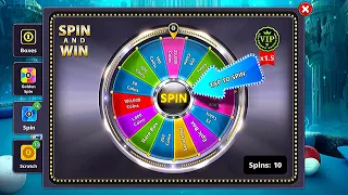 10 Spins | Spin and win | 8 Ball Pool | Nicolau Gaming