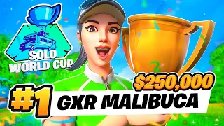 I WON SOLO WORLD CUP ($250.000) 🏆 | Malibuca