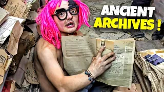 WE FOUND ANCIENT ARCHIVES IN A DUNGEON !