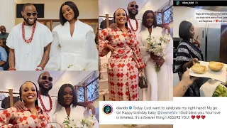 💍World Chioma's Day - Davido Assured His Wife Chioma "It's a forever thing" On Her Birthday.