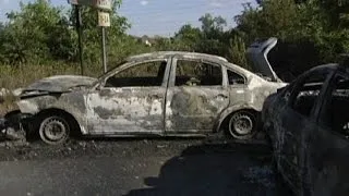 Cтрілянина в Мукачевому: відео з місця