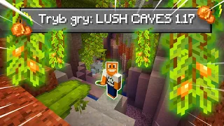 Przechodzę Minecraft, ALE tylko na biomie LUSH CAVES 1.17!