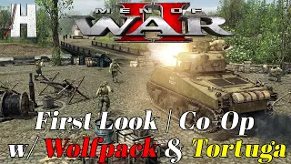 Men of War II | Co-Op w/ Wolfpack & Tortuga | First Look | Sneak Peek