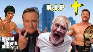Famous Actors Death Recreation in GTA 5 (Bruce Lee, AngryGrandpa, Robin Williams)