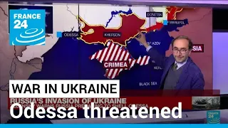 Zelensky warns Russia preparing to shell Odessa • FRANCE 24 English