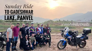 Sunday Ride to Gadeshwar Lake, Panvel - @motobiketrails
