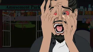 4 TRUE AMUSEMENT PARK HORROR STORIES ANIMATED