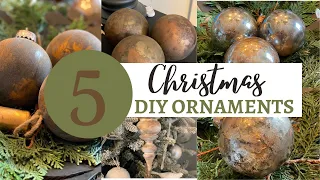 😮🎄UNBELIEVABLE $1 HACKS! DIY CHRISTMAS ORNAMENTS - Amazing Aesthetic Christmas Decor Ideas