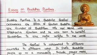 Essay on Buddha Purnima in English 2024 | Easy Learning With Mee