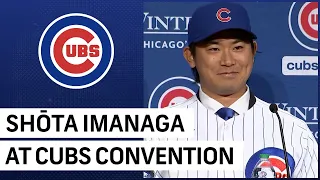 Cubs introduce Shōta Imanaga at Cubs Convention