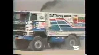 Dakar 1988:  Les Camions sur les 3 étapes algériennes