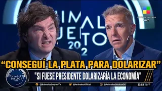 MILEI CONSIGUIÓ LOS DÓLARES PARA DOLARIZAR ARGENTINA - Javier Milei con Alejandro Fantino 21/7/2022