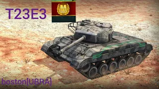 Wot Blitz T23e3-чутка нагиба,мастер.#UBRA