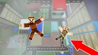 ARDA VE RÜZGAR AŞAĞIYA ATLIYOR! 😱 - Minecraft