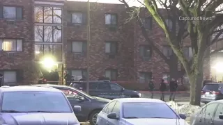 Man shot and killed by police following domestic incident