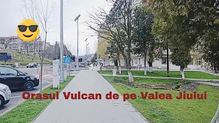 ORASUL VULCAN, din Hunedoara, PARTEA VECHE a orașului, PARTEA NOUĂ, dar și imagini din DALLAS- bonus