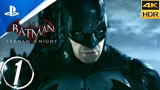 BATMAN ARKHAM KNIGHT (PS5) Walkthrough Gameplay PART 1 - Even the Odds • Main Campaign [4K HDR]
