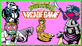 🐢 TORTUGAS NINJA 2 de FAMILY GAME | NES - El ARCADE en Casa - TMNT 2 - La Review de SaKi Ep. 15