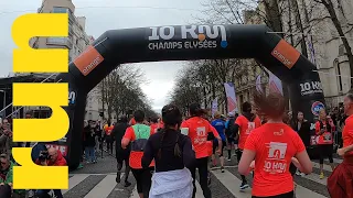 10 KM des Champs Elysées 2024 | Virtual Run In Race | 55 MN