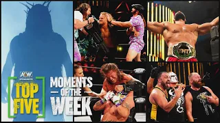 Malakai Black, Cody, Jericho, The Elite, Mox, Darby, & Sting | AEW Dynamite: Homecoming, Top 5