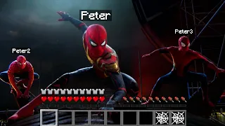 SPIDERMAN NO WAY HOME but it's MINECRAFT