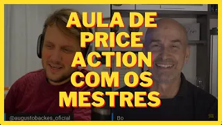 AULA DE PRICE ACTION COM OS MESTRE AUGUSTO BACKES E BO WILLIANS