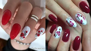 Marvelous and demanding plain & printed Nail Compilation Beautiful nail polish designs in 2023