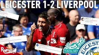 Leicester v Liverpool 1-2 | LFC Fan Reactions