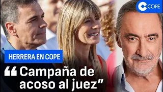 Herrera responde a los aplausos del PSOE a Begoña: "El apoyo va acompañado con los ataques al juez"