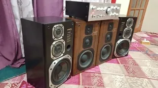 kenwood stereo amplifier technics and pioneer speaker Japan