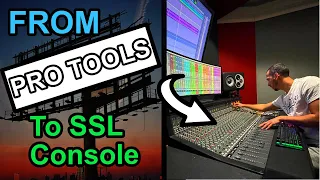 Routing Pro Tools Mix Session to SSL Console