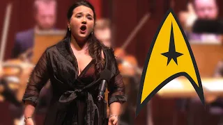 CLASSICAL SOPRANO surprises audience with STAR TREK | Conductor Rainer Hersch