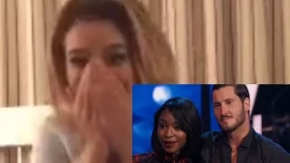 DINAH JANE REACTION TO NORMANI KORDEI AND VAL ON DWTS