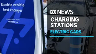 New regional public electric car charging stations are being rolled out on the east coast | ABC News