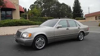 Mercedes Benz w140 никогда не покупайте, это наркотик...