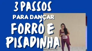 3 passos pra Dançar Forró e a Pisadinha #shorts