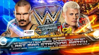 Cody Rhodes vs. Randy Orton WWE King & Queen of the Ring - Full Match | Champion vs. Champion Match