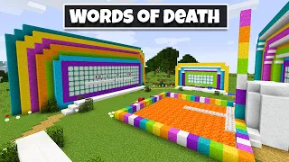 GUESS the word or you DIE in Minecraft