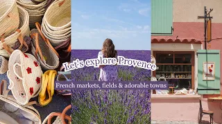 Discovering the Beauty of Provence: Lavender Fields, Charming Towns, and Local Markets  🇫🇷