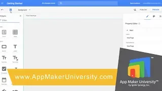 Getting Started with App Maker