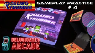 Rolling Thunder arcade gameplay practice # 4 [Livestream]