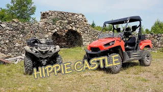 Camp Life: ATV Ride/ Hippie Castle/ Waterfall/ Whole Chicken on a Campfire & Beer !